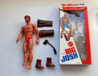 Big Jim Mattel Big Josh Straight Hand " Nice  Figure"` + part   BOX     NICE SET