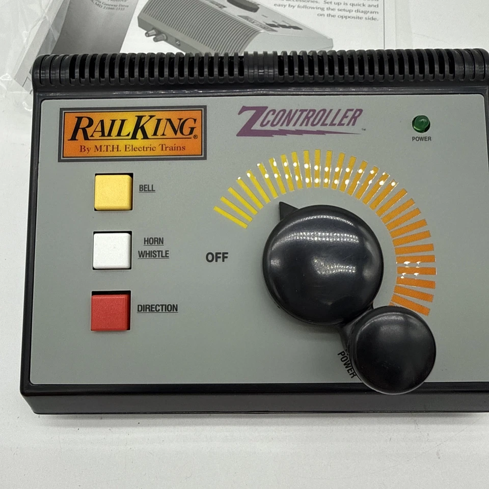 Rail King by MTH Electric Train Z Controller & Transformer Model # Z1000 WithBox - Image 3 of 4