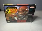 New ListingAi Unser Jr's Road To The Top SNES Super Nintendo Cib Complete In Box