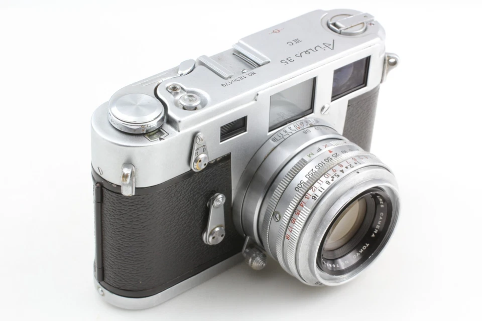 CLA'd [NEAR MINT] Aires 35 IIIC 35mm Rangefinder Camera 45mm f/1.9 From Japan - Image 4 of 4