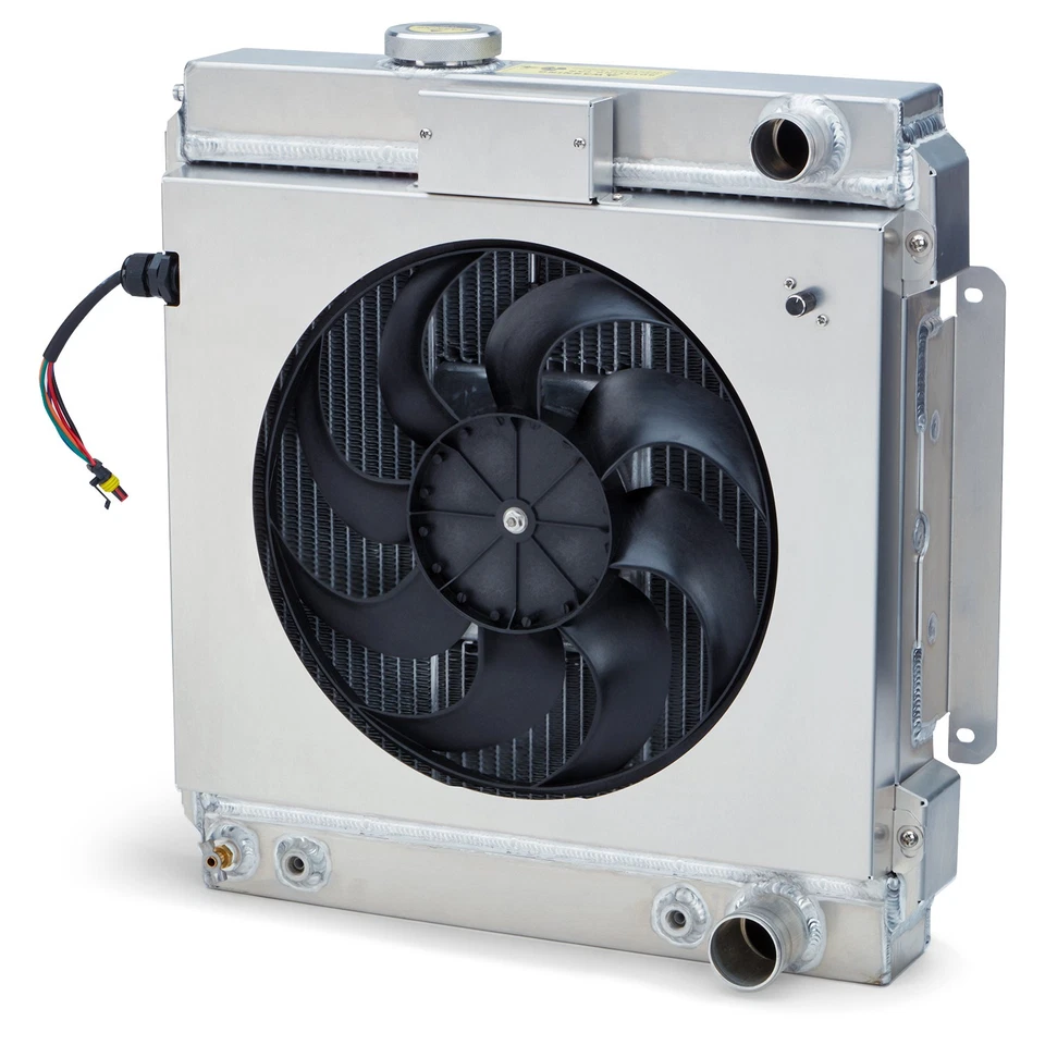 Proform 69681 2 Slim Fit Radiator 64 66 Fits For 6770 Mustang Pass Outlet - Изображение 2 из 3