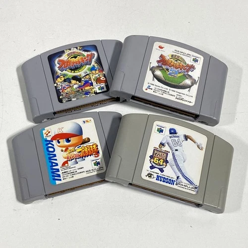 Japanese Import Baseball Bundle: King of Pro Baseball & More - Nintendo 64
