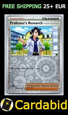 Professor's Research [Professor Sycamore] - PRE #125/131 Reverse Holo LP