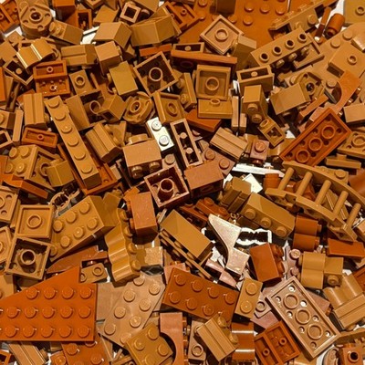 Lego Lot by Color 1/2 LB Pound 200 Pieces Color Sorted Bulk - BUY MORE & SAVE!