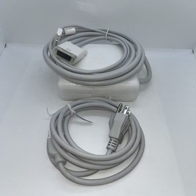 Apple DVI to ADC Adapter A1006 OEM w/ Power Supply Vintage Mac Tested