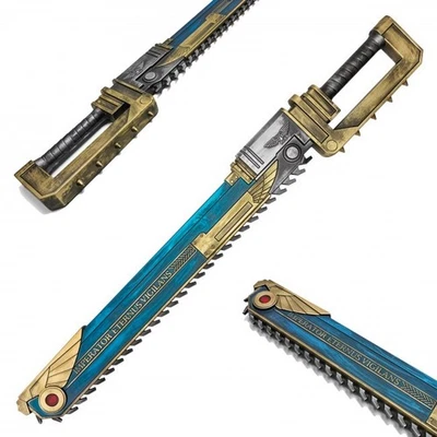 39.25” Warhammer 40K Space Marine 2 Mark XI Hell’s Teeth Chainsword Replica