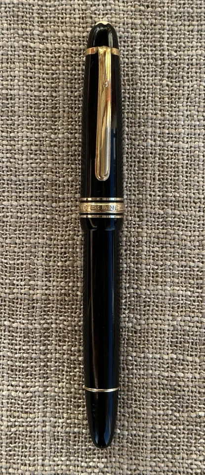 Pluma Estilográfica Montblanc Masterpiece 142 Años 50, Plumín Oro 14k, Oblicua DE Nuevo en Caja Foto 4 de 4