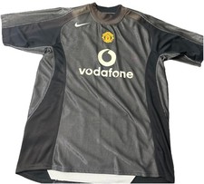 Manchester United 2005 Away Kit #10 RUUD VAN NISTELROOY Made In Morocco Mens XL