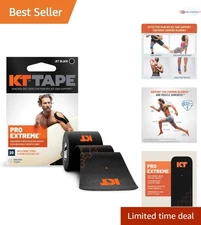 Synthetic Athletic Tape 20 Count Precut Strips Water-Resistant Support for Wo...