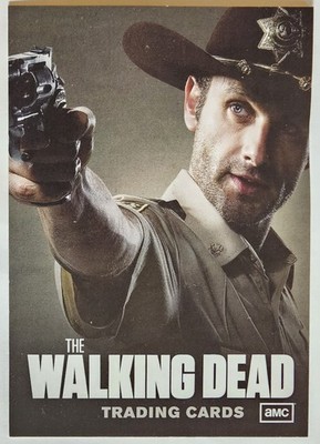 Walking Dead Comicon Promo Card #P5 Rick Grimes Andrew Lincoln Season 1 AMC SDCC