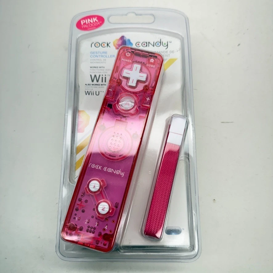 Rock Candy Pink Palooza Controller Nintendo Wii & Wii U Remote Brand New - Image 2 of 4