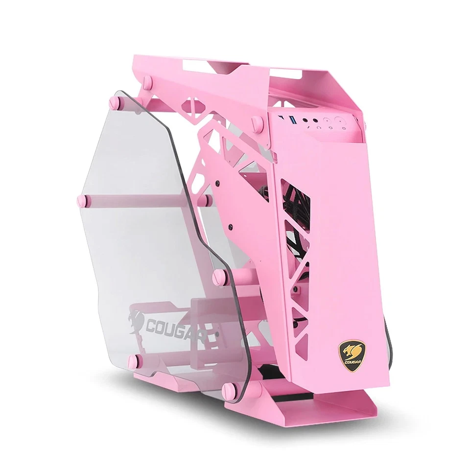 COUGAR CONQUER MINI ITX Chassis PC Case Pink - Image 2 of 3