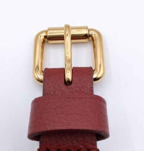 Echtes Louis Vuitton "Top Zustand" Hundehalsband Leder rot mit Staubbeutel BOX - Bild 4 von 6