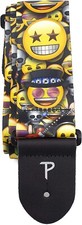 Perris Emoji Guitar Strap - For Electric Bass Acoustic or Classical Guitar ::