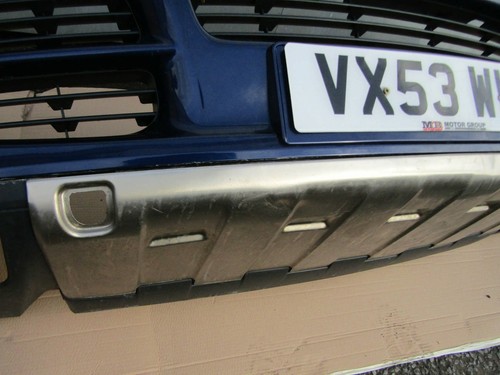 Porsche Cayenne S Mk1 955 4.5 front bumper panel + satin trim lapis blue - Picture 6 of 12