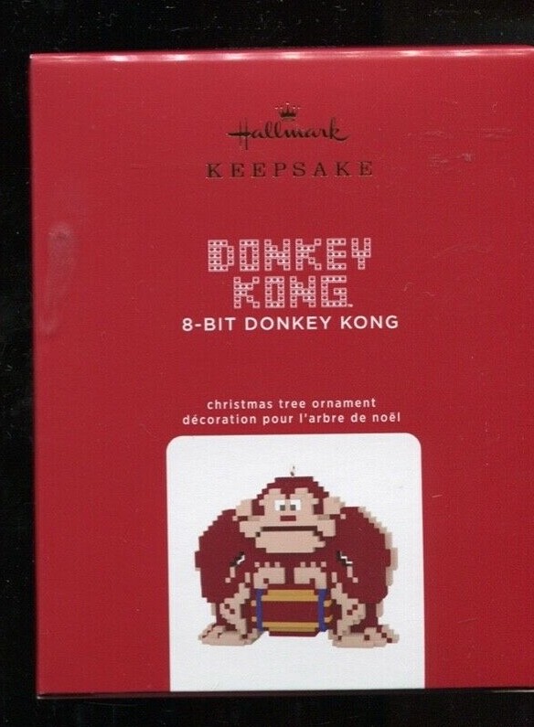 2020 Hallmark Ornament - 8- BIT DONKEY KONG - Limited Edition - New in Box