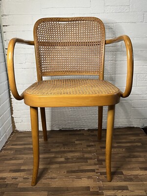 Vintage MCM Stendig Thonet Cane Chair Needs Work | eBay