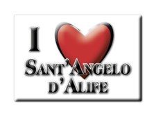 Calamita Sant'Angelo D'Alife (CE) - Campania Magnete Da Frigo Souvenir Italia
