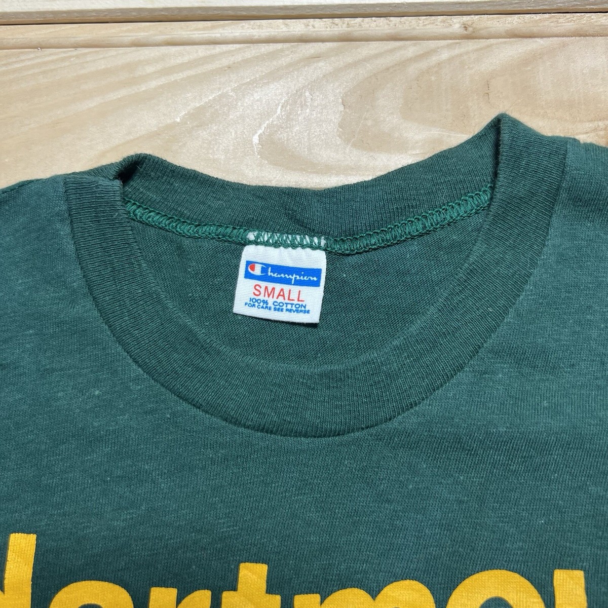 Vintage 70s Champion Blue Bar Dartmouth College T Shirt Size Small 
