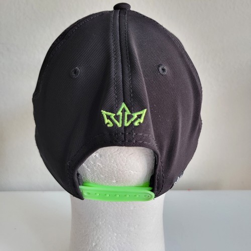 Daytona Beach Adjustable SnapBack Hat Cap Black Green Essencial USA Flag Hi Vis - Picture 4 of 9