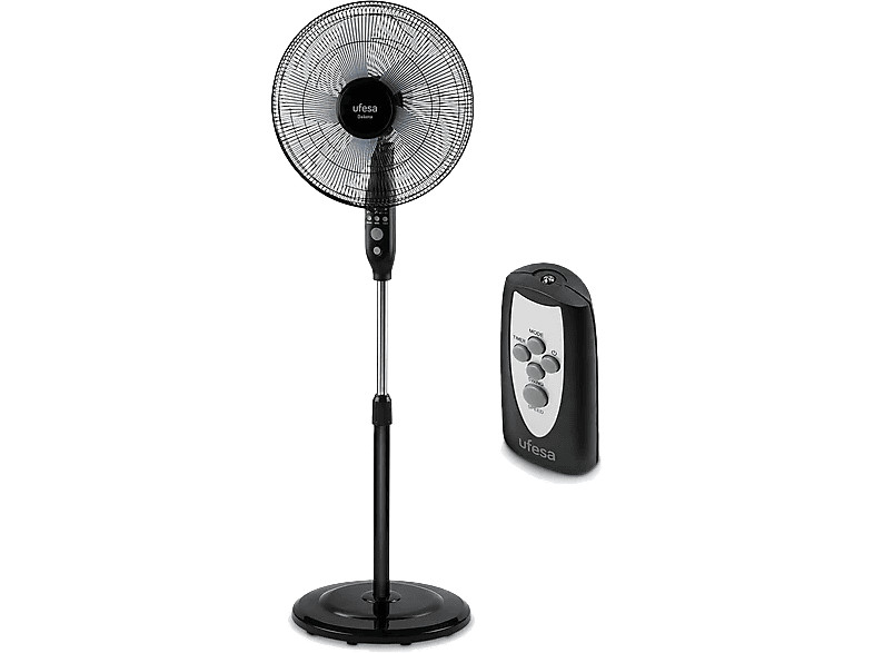 Ventilador de pie - Ufesa DAKOTA, 50 W, , Negro NO TIENE DEVOLUCION