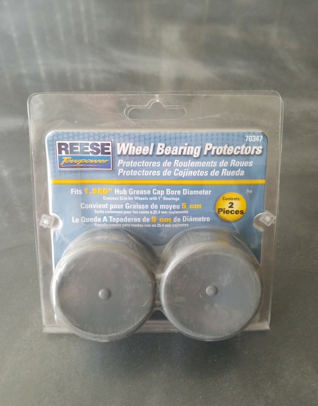 Trailer Wheel Bearing Protectors, Reese Towpower 7034700, 1.980" Free