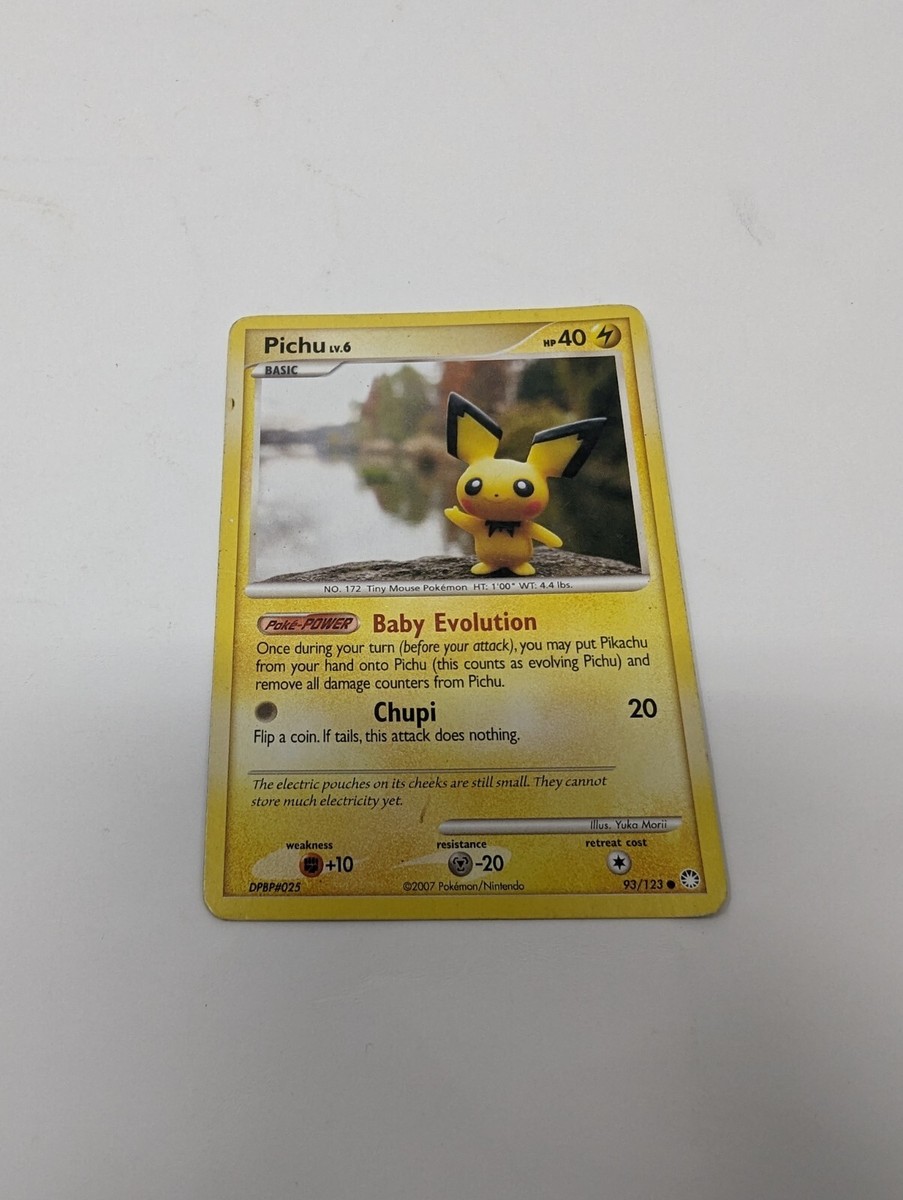 Pichu 93/123 Lv.6 Mysterious Treasures Pokemon Card TCG - Hp | eBay