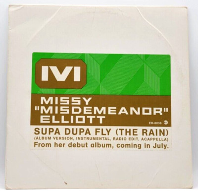 MISSY ''MISDEMEANOR'' ELLIOTT - SUPA DUPA FLY (THE RAIN) - HIP HOP SINGLE RECORD