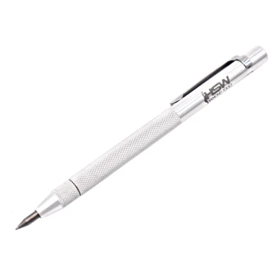HSW DIAMOND TOOLS Tungsten Carbide Tipped Scribe Pen - Replaceable Tip & Magnetic End