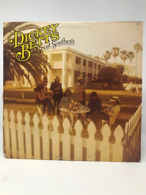 DICKEY BETTS AND GREAT SOUTHERN Arista AL 4123 Record LP Vinyl  VG-/EX w/ Inner