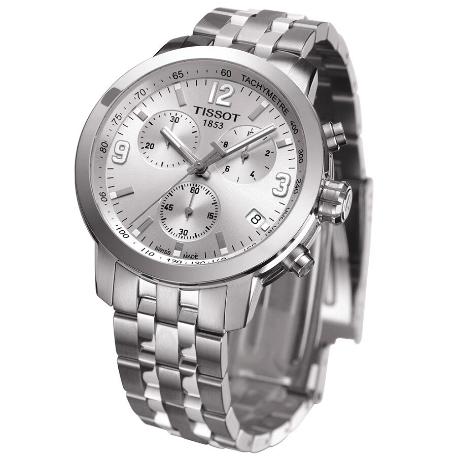 NEW TISSOT T055.417.11.037.00 PRC 200 CHRONOGRAPH MENS WATCH 5 YEAR WARRANTY - image 4 of 4