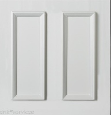 Clinton Pvc Panel WHITE UPVC HALF DOOR PANEL *CLINTON MANOR* 24mm or 28mm, Embossed both ...