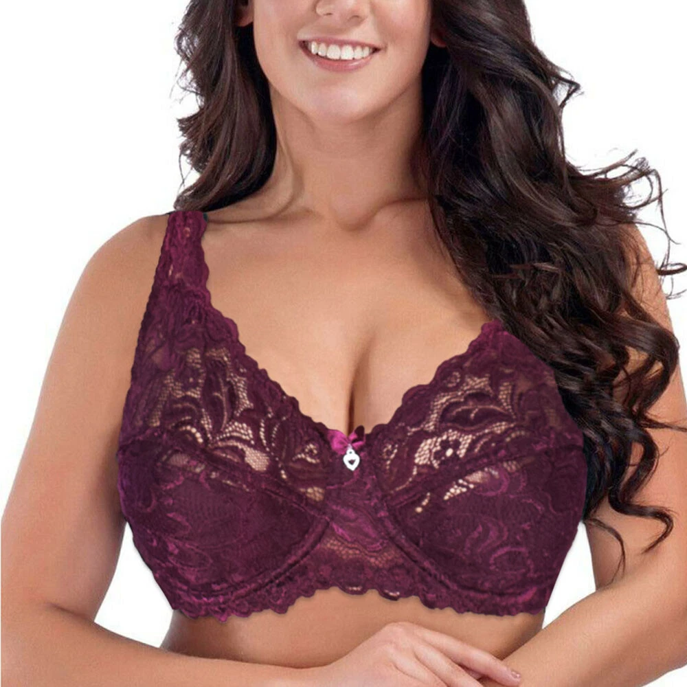 Underwire Support Plus Size Women Bras Busty Brassiere Sexy