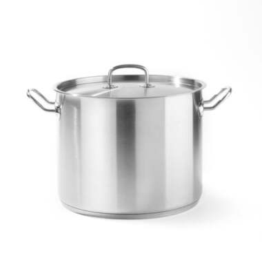 Gemüsetopf - mit Deckel, HENDI, Kitchen Line, 13,5L, ø280x(H)220mm