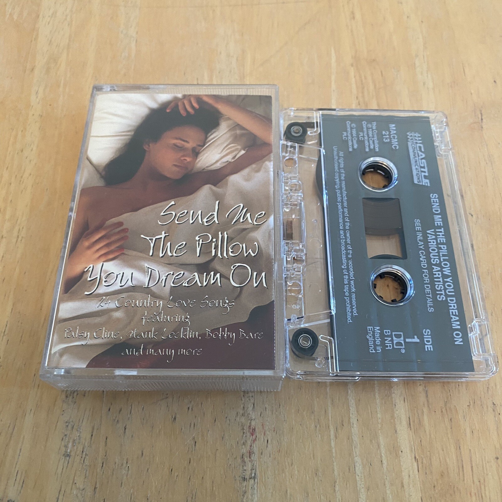 Send Me The Pillow..Country Love compilation Cassette Tape (1994)