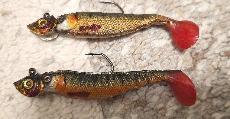 Gummifische, weiche Köder, Set 2 St.