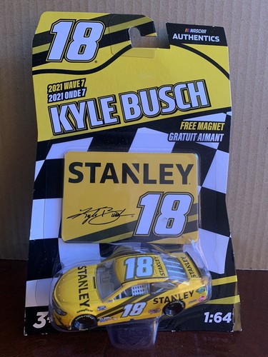 Nascar Authentics Kyle Busch# 18, Erick Jones# 43, Ryan Blaney# 12 - Picture 2 of 13