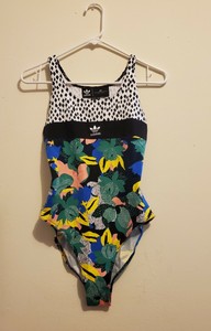 Adidas Women's Originals Trefoil Floral Her Studio London Body Suit GC6835  Sz S | eBay