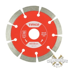 TIMCO Segmented Cutting Edge Diamond Blade 115mm - 230mm - 300mm 4,5" - 9" - 12"