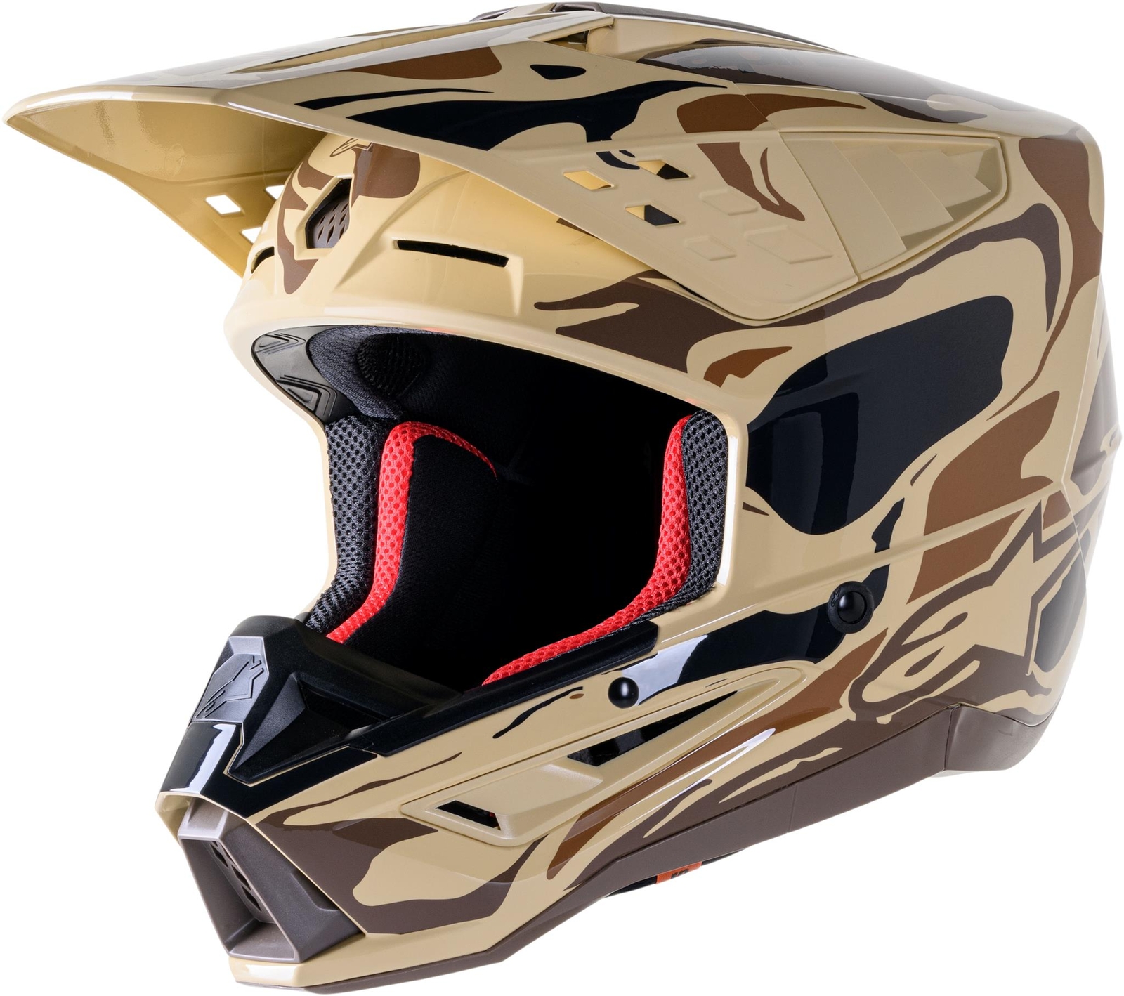 S M5 Mineral Helmet Dark Brown/Kangaroo Matte Xl