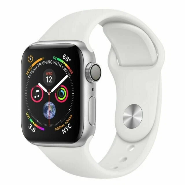Apple Watch Series 4 40mm 44mm GPS + WiFi + Bluetooth Dorado Gris Plata - Bueno