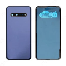V60 5G Back Glass Housing Door Camera Frame Lens Replacement for LG V60 ThinQ