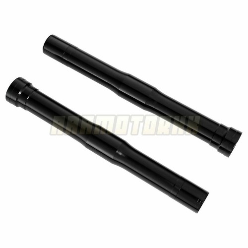 Front Fork Outer Tubes Black Gold Pipes 453mm For Honda CBR600RR 2007-2012 08 09 - Picture 3 of 12