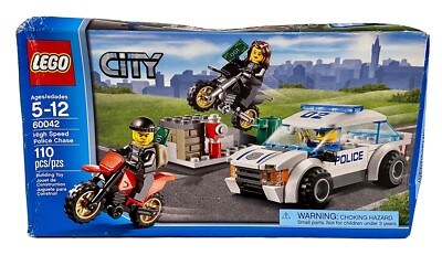 Lego City 60042 High Speed Police Chase New Sealed Damaged Box