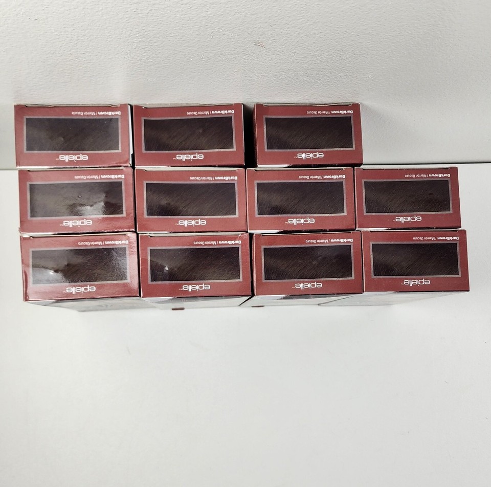 11pk Dark Brown Epielle Permanent Hair Color Dye Women Ammonia Free