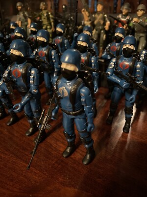 GI Joe Black Major Exclusive Cobra Officer Viper Pilot 1983 Complete 3.75   