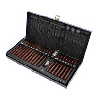 40Tlg Xzn Innen Vielzahn Sechskant Torx SteckschlüSsel Nuss Set S2 Bit Satz Box