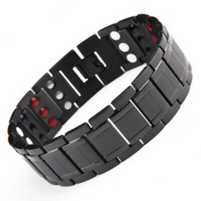 Giant Titanium Magnetic Bracelet for Men 4 Elements Energy Power Balance Joy