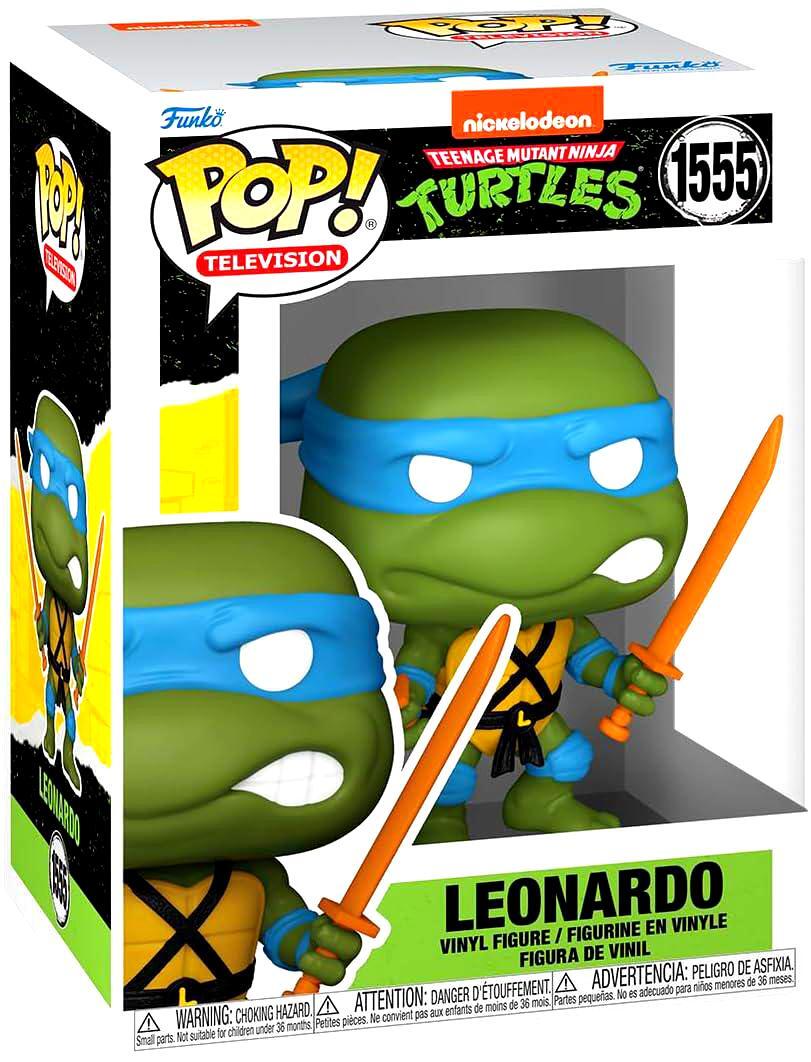 Funko Pop Television: - Teenage Mutant Ninja Turtles - Leonardo 1555 -