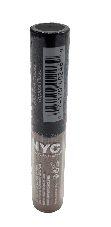 NEW NYC New York Color Sparkle Eye Dust- 881 PINK Topaz - Image 2 of 2